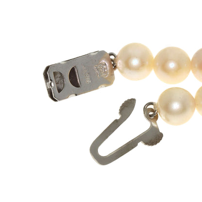 Akoya pearl Pearl Necklace Silver  31.2g�@Ladies