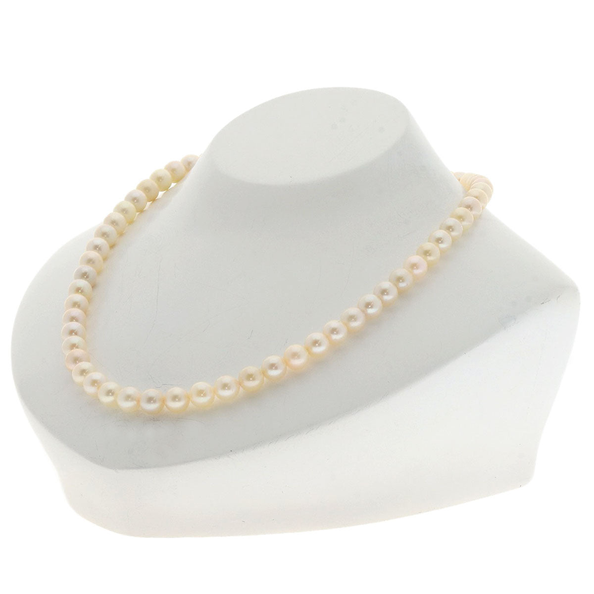 Akoya pearl Pearl Necklace Silver  31.2g�@Ladies