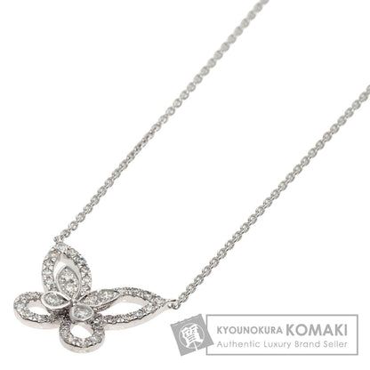 GRAFF   Necklace Mini Butterfly Diamond K18 White Gold Ladies
