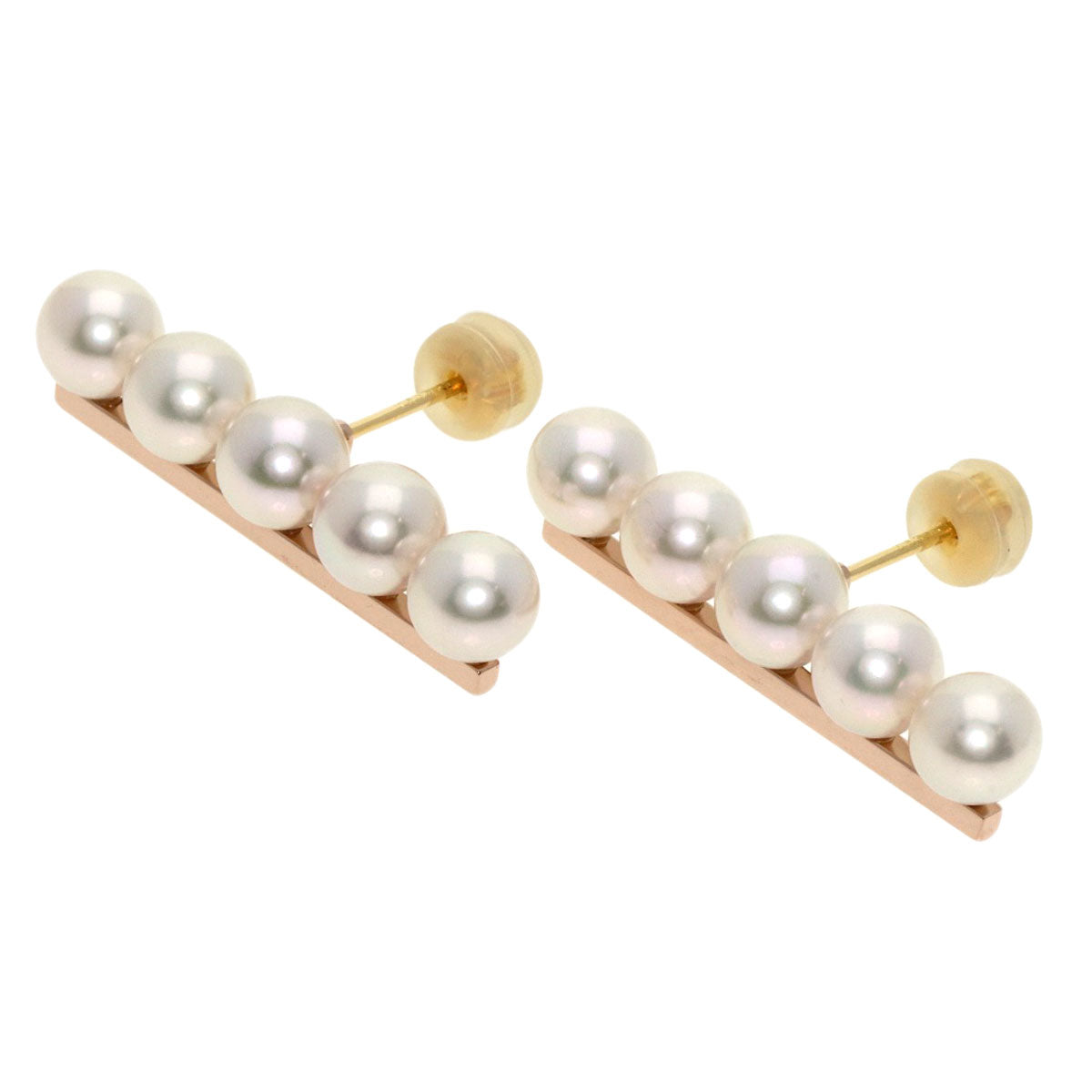 TASAKI   earring Balance plus Pearl Pearl K18 Pink Gold 18K Yellow GoldLadies