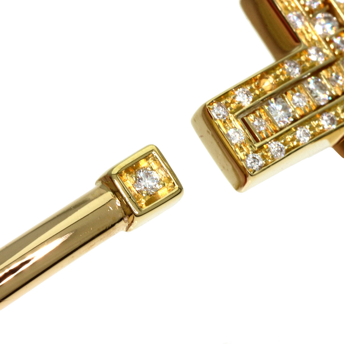 Damiani   Belle Epoque Diamond L Bracelet  K18 Yellow Gold Ladies [Used]