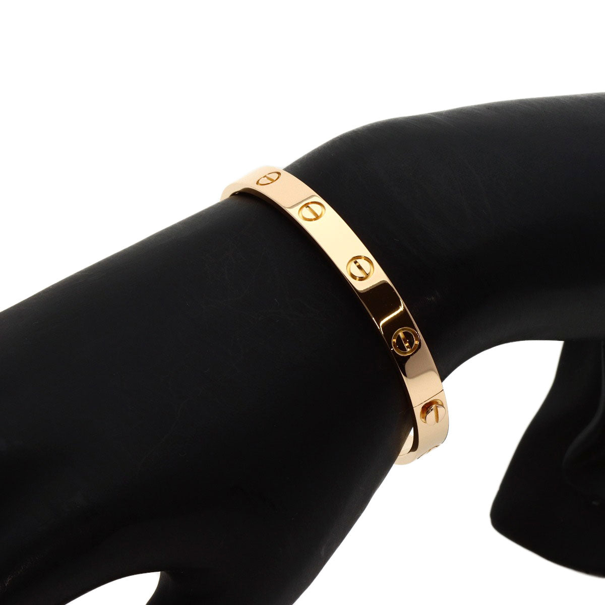 CARTIER   Bracelet LOVE Bracelets with driver # 17 K18 Pink Gold Ladies