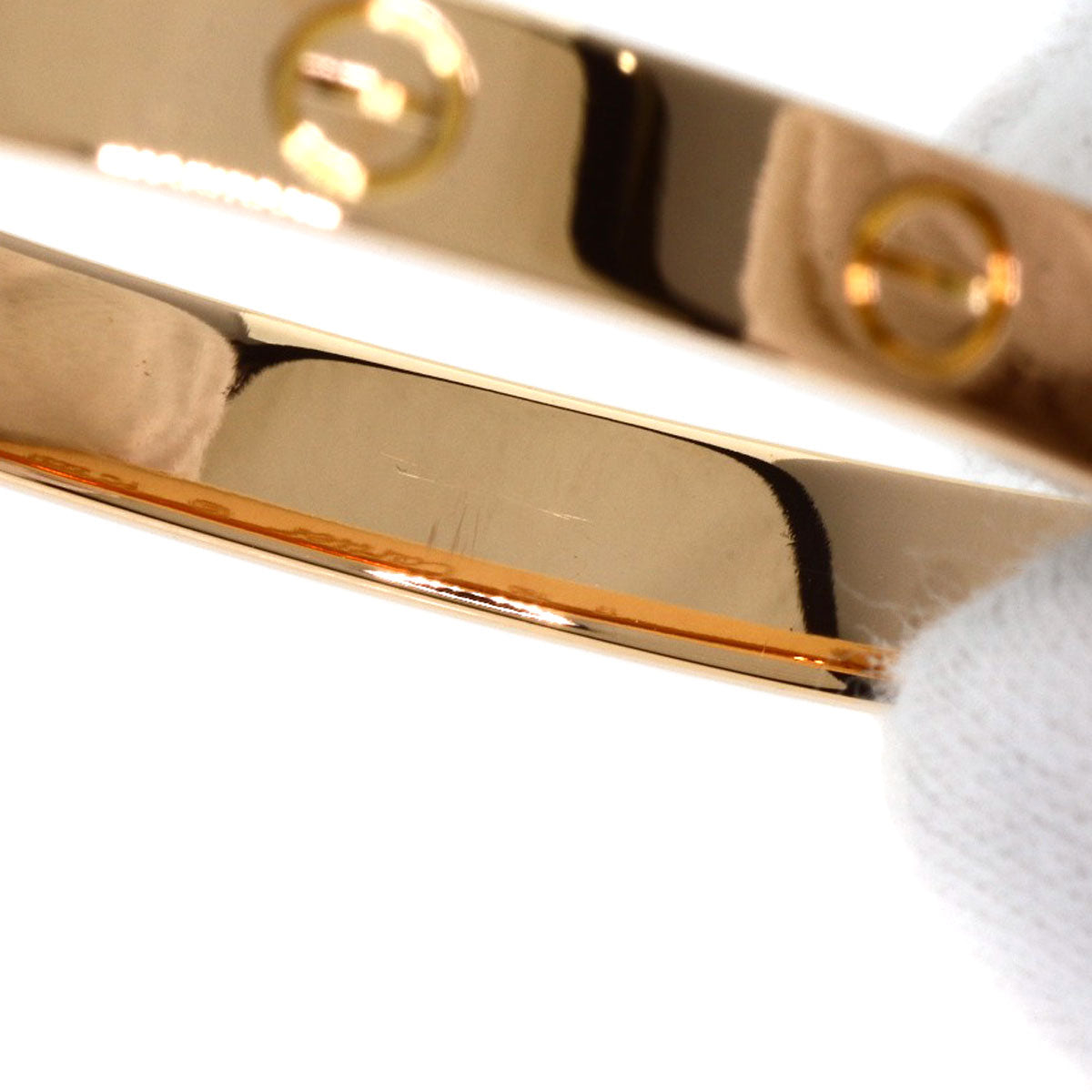 CARTIER   Bracelet LOVE Bracelets with driver # 17 K18 Pink Gold Ladies