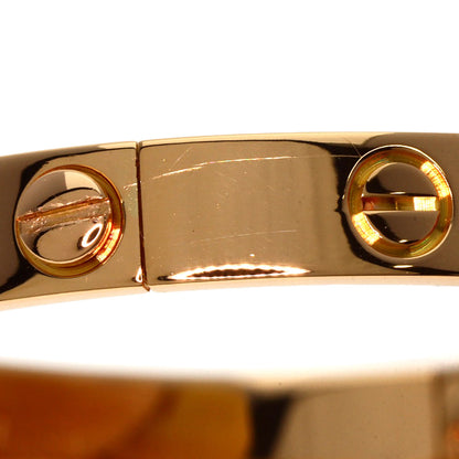 CARTIER   Bracelet LOVE Bracelets with driver # 17 K18 Pink Gold Ladies