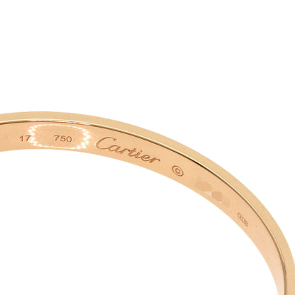 CARTIER   Bracelet LOVE Bracelets with driver # 17 K18 Pink Gold Ladies