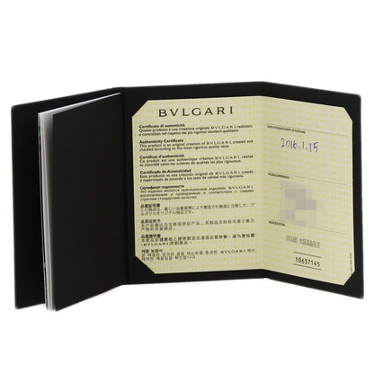 BVLGARI B.zero1 White Ceramic Necklace K18 Pink Gold Ladies [Used]