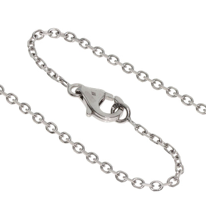 CARTIER Heart Pave Diamond Necklace K18 White Gold Ladies [Used]