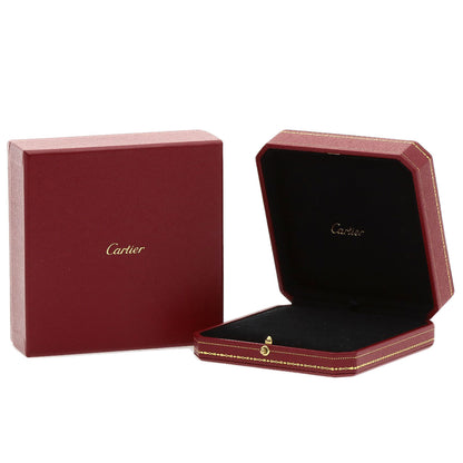 CARTIER Heart Pave Diamond Necklace K18 White Gold Ladies [Used]