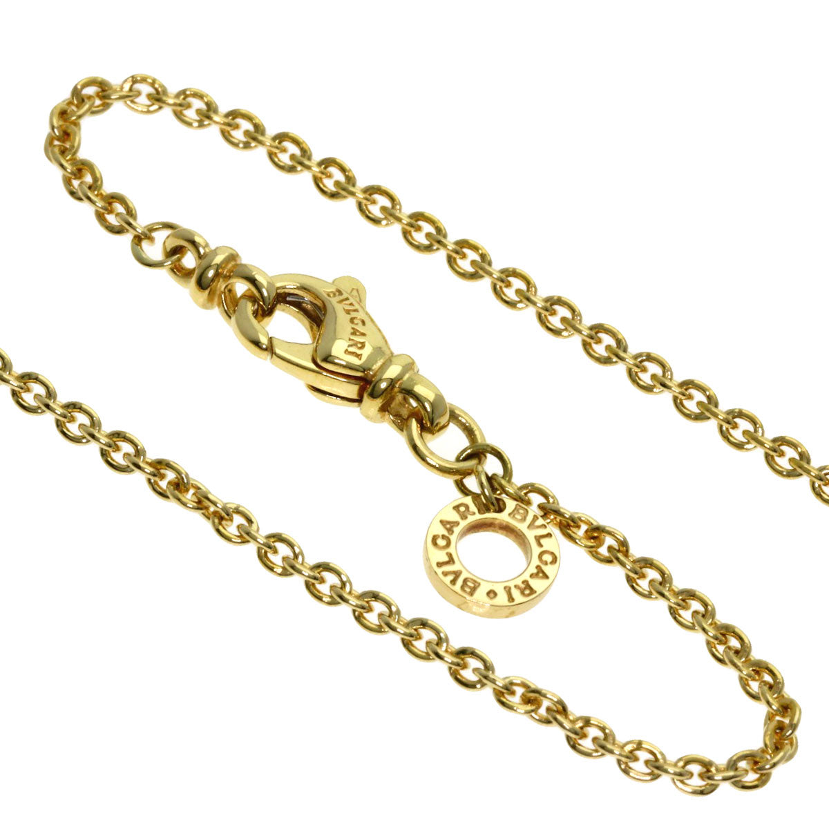 BVLGARI allegra multicolor stone Necklace K18 Yellow Gold Ladies [Used]