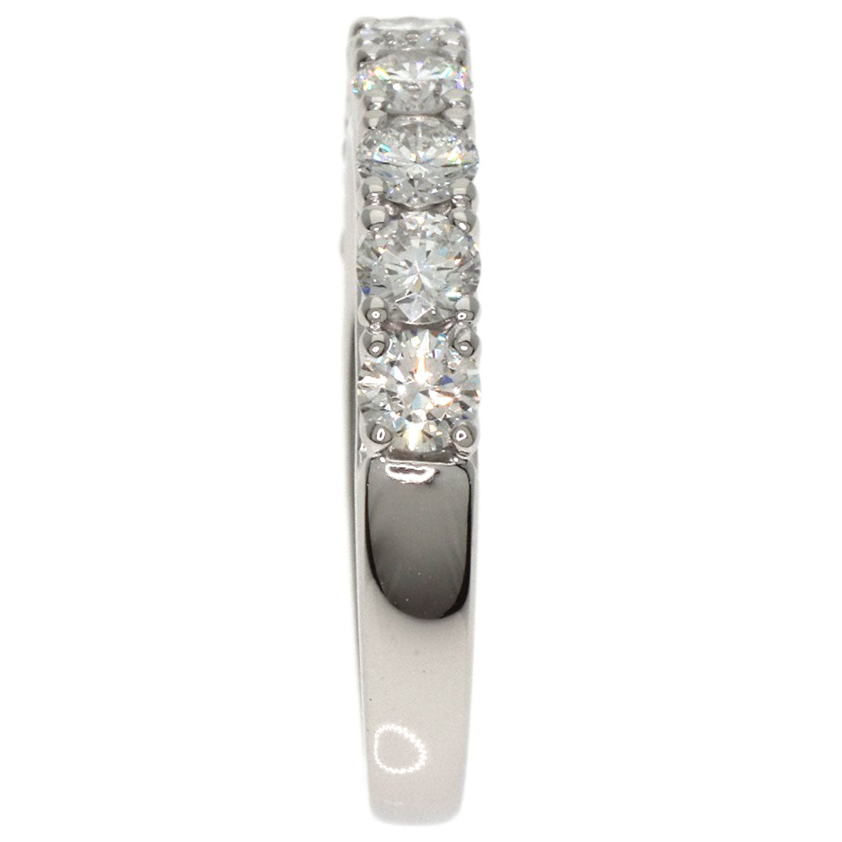 TASAKI Half Eternity Diamond Ring Platinum PT900 Ladies [Used]