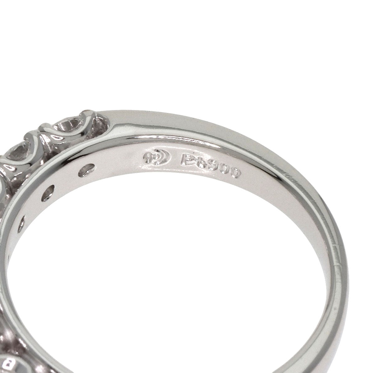 TASAKI Half Eternity Diamond Ring Platinum PT900 Ladies [Used]