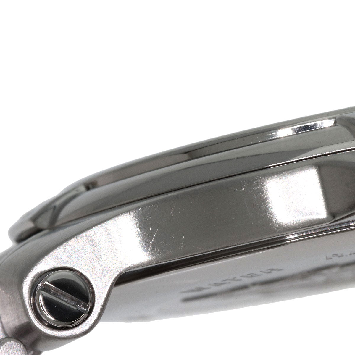 GUCCI Round face Watches Stainless Steel/Stainless Steel mens