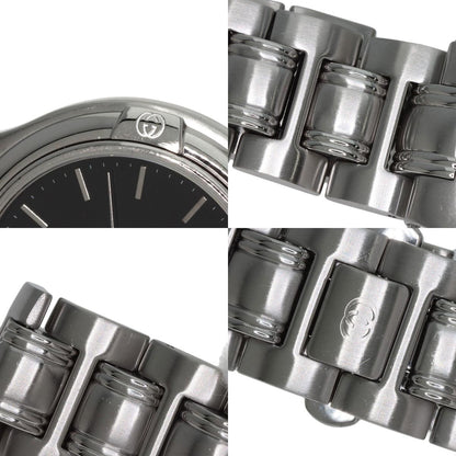 GUCCI Round face Watches Stainless Steel/Stainless Steel mens