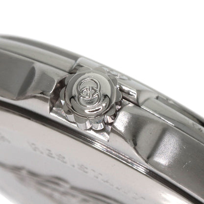 GUCCI Round face Watches Stainless Steel/Stainless Steel mens
