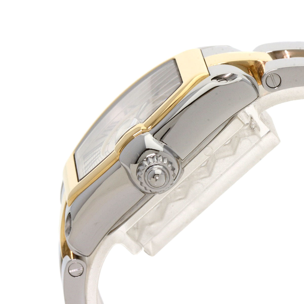 CARTIER Roadster SM Watches W62026Y4 Stainless Steel/SSxK18YG Ladies