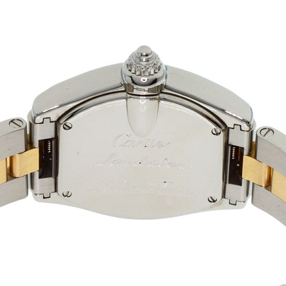 CARTIER Roadster SM Watches W62026Y4 Stainless Steel/SSxK18YG Ladies