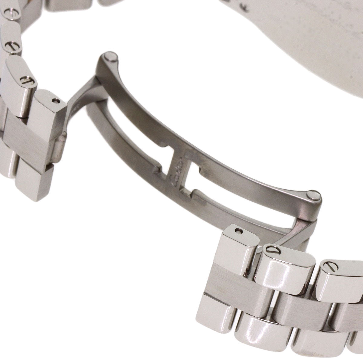 CARTIER Roadster SM Watches W62026Y4 Stainless Steel/SSxK18YG Ladies