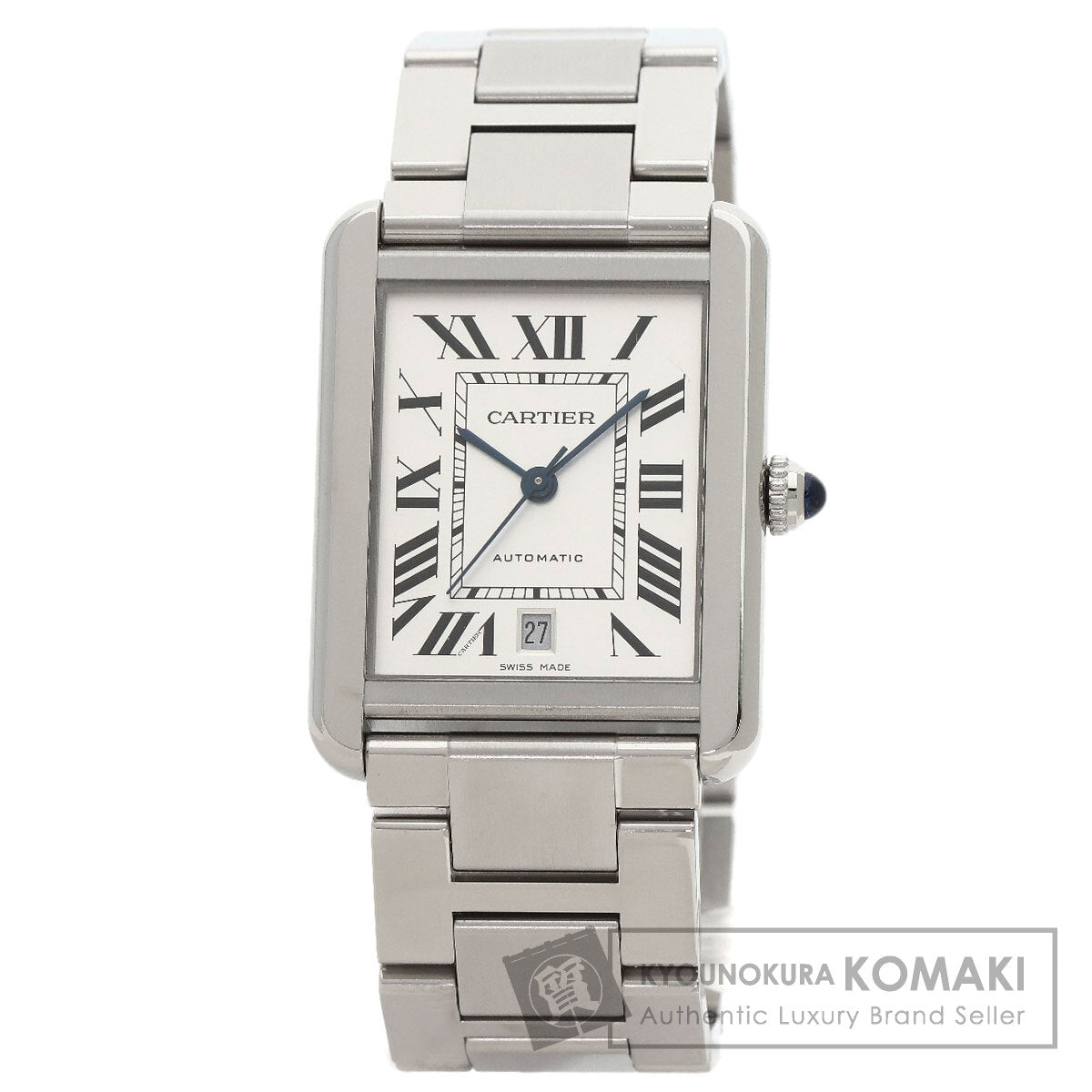 CARTIER Tank Solo XL Date Watches W5200028 Stainless Steel/Stainless Steel mens