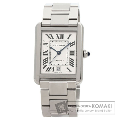 CARTIER Tank Solo XL Date Watches W5200028 Stainless Steel/Stainless Steel mens