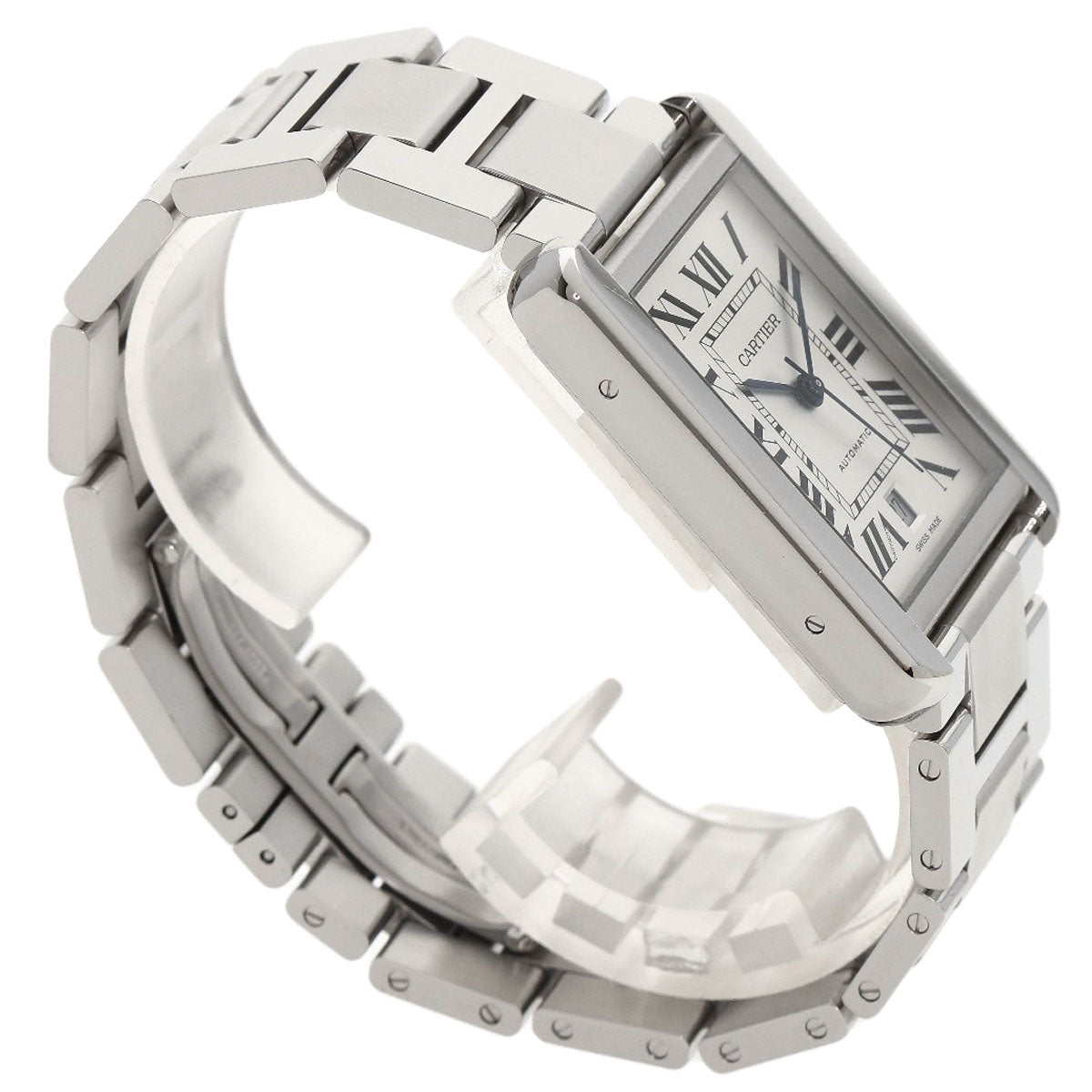 CARTIER Tank Solo XL Date Watches W5200028 Stainless Steel/Stainless Steel mens