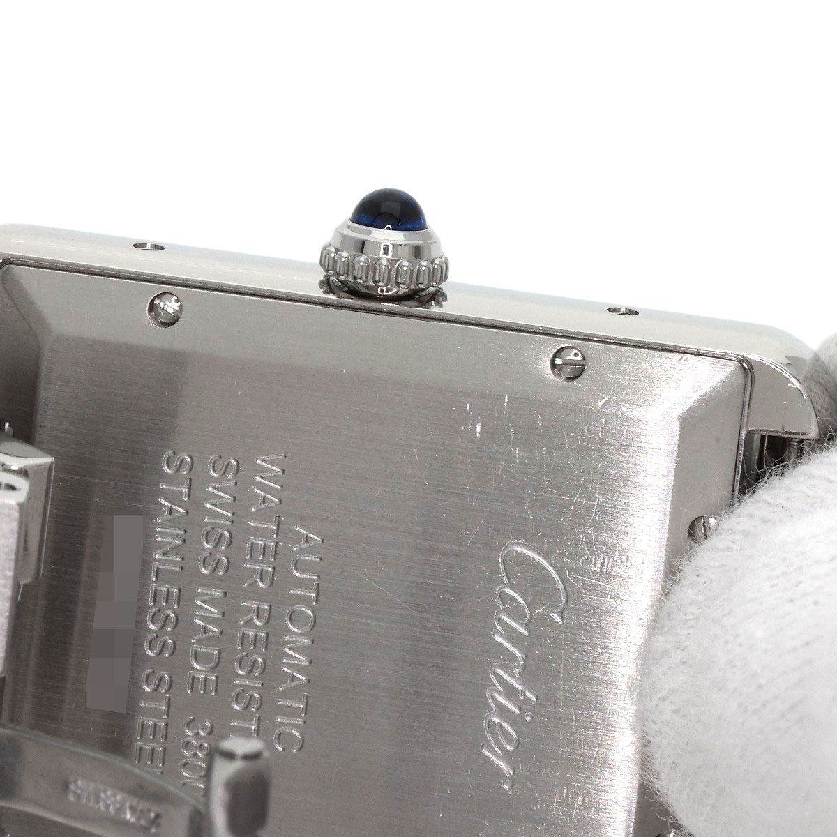 CARTIER Tank Solo XL Date Watches W5200028 Stainless Steel/Stainless Steel mens