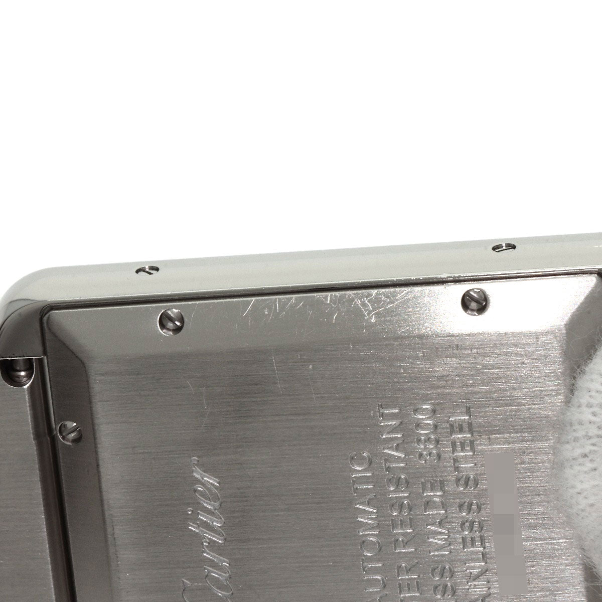 CARTIER Tank Solo XL Date Watches W5200028 Stainless Steel/Stainless Steel mens