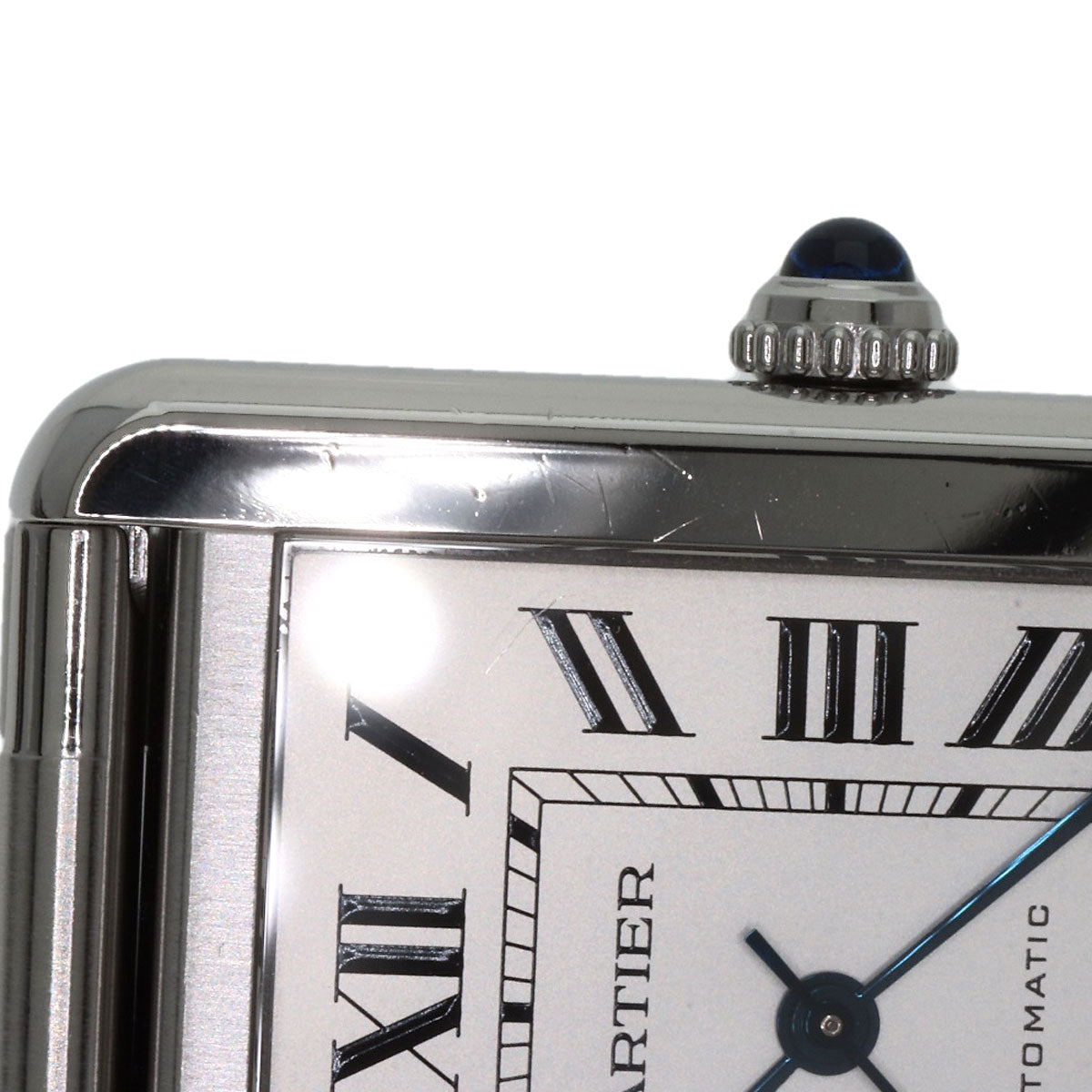 CARTIER Tank Solo XL Date Watches W5200028 Stainless Steel/Stainless Steel mens