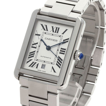 CARTIER Tank Solo XL Date Watches W5200028 Stainless Steel/Stainless Steel mens