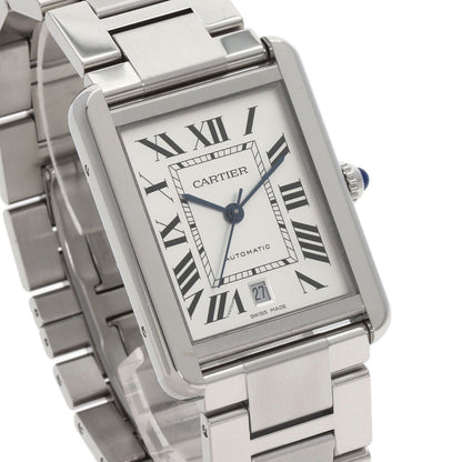 CARTIER Tank Solo XL Date Watches W5200028 Stainless Steel/Stainless Steel mens