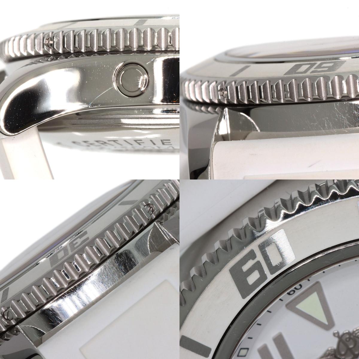 BREITLING Superocean 42 Date Watches A17364 Stainless Steel/Rubber mens