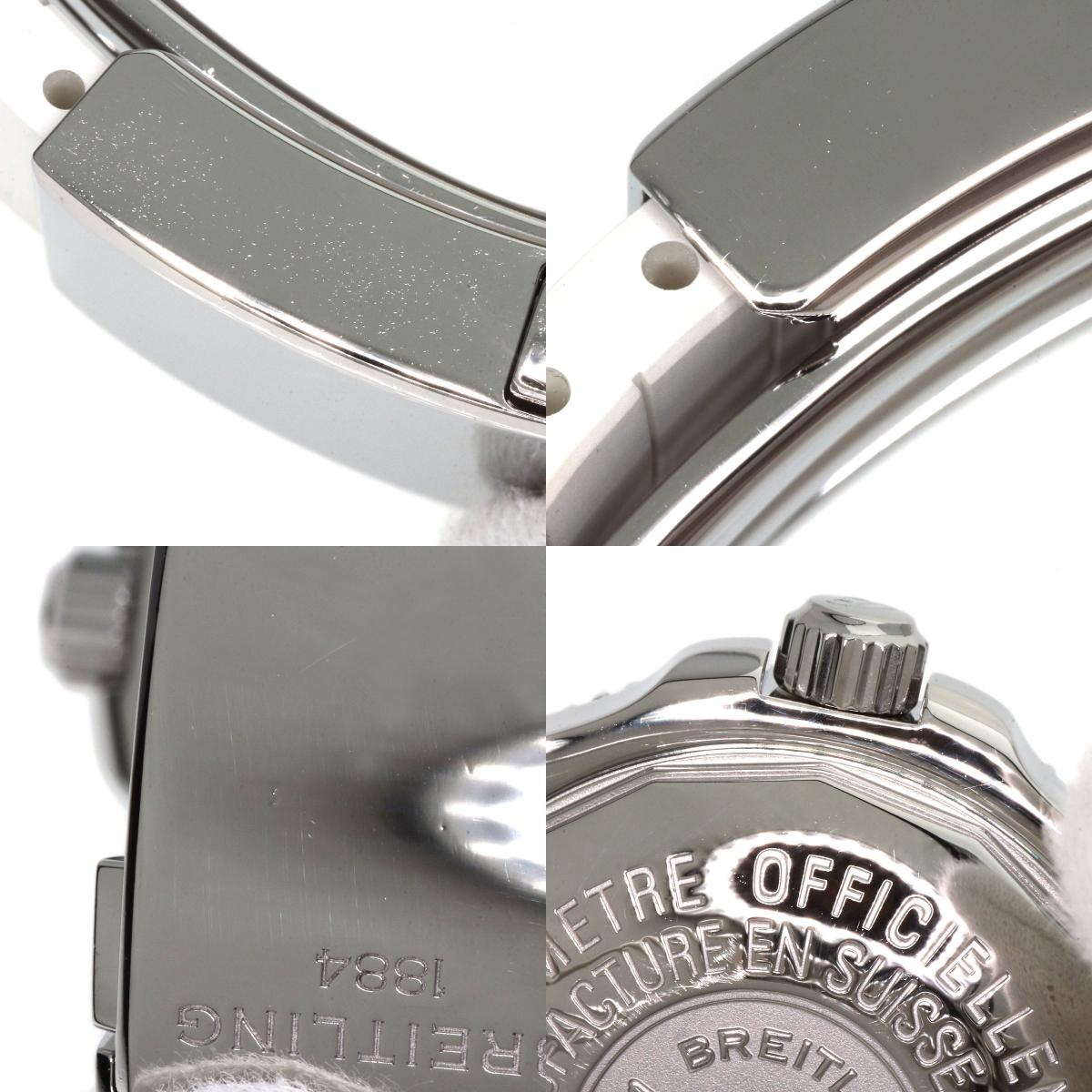 BREITLING Superocean 42 Date Watches A17364 Stainless Steel/Rubber mens