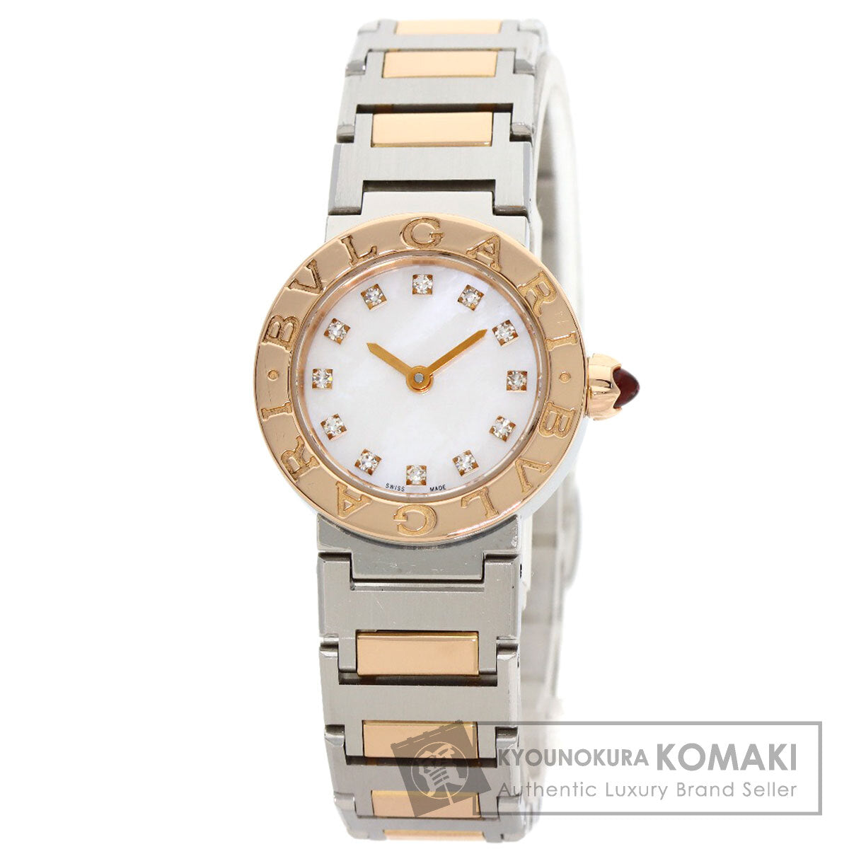 BVLGARI BVLGARI BVLGARI current model Watches BBP23SG Stainless Steel/SSxK18PG Ladies