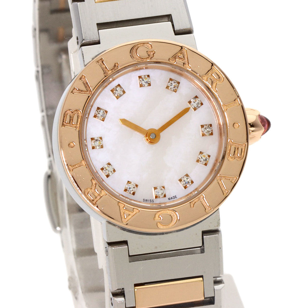 BVLGARI BVLGARI BVLGARI current model Watches BBP23SG Stainless Steel/SSxK18PG Ladies