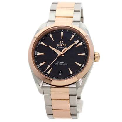 OMEGA Seamaster Aqua Terra 1.6" Master Chronometer Watches 220.20.41.21.06.001 Stainless Steel/SSxK18PG mens