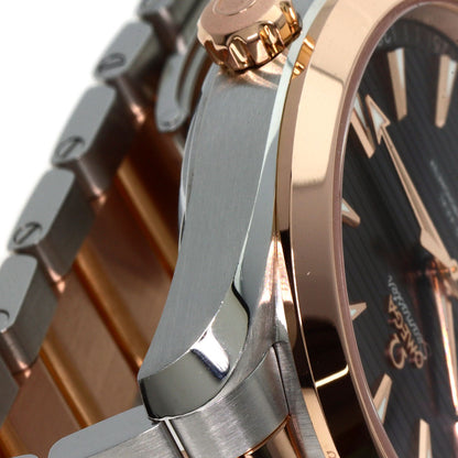 OMEGA Seamaster Aqua Terra 1.6" Master Chronometer Watches 220.20.41.21.06.001 Stainless Steel/SSxK18PG mens