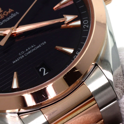 OMEGA Seamaster Aqua Terra 1.6" Master Chronometer Watches 220.20.41.21.06.001 Stainless Steel/SSxK18PG mens