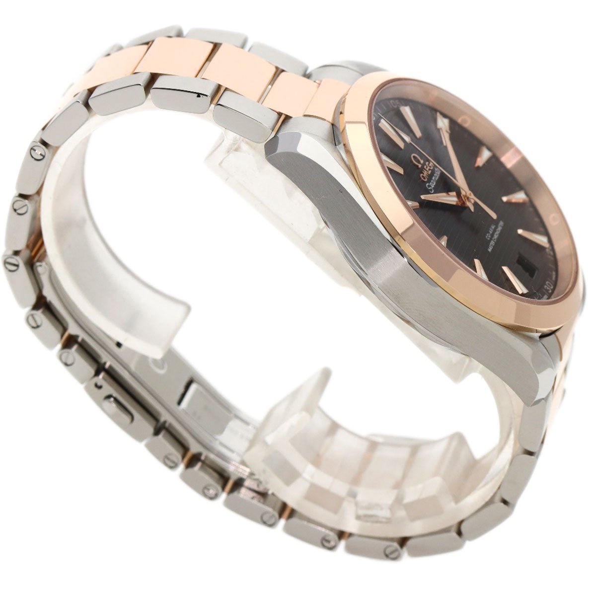 OMEGA Seamaster Aqua Terra 1.6" Master Chronometer Watches 220.20.41.21.06.001 Stainless Steel/SSxK18PG mens