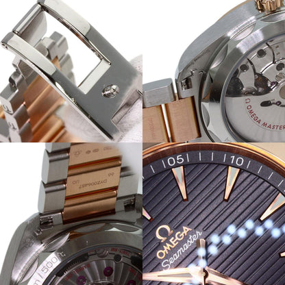 OMEGA Seamaster Aqua Terra 1.6" Master Chronometer Watches 220.20.41.21.06.001 Stainless Steel/SSxK18PG mens