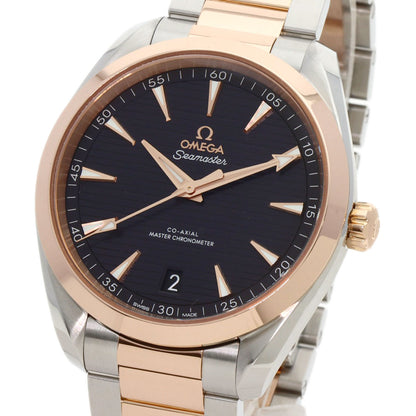 OMEGA Seamaster Aqua Terra 1.6" Master Chronometer Watches 220.20.41.21.06.001 Stainless Steel/SSxK18PG mens