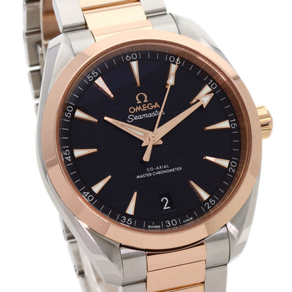 OMEGA Seamaster Aqua Terra 1.6" Master Chronometer Watches 220.20.41.21.06.001 Stainless Steel/SSxK18PG mens