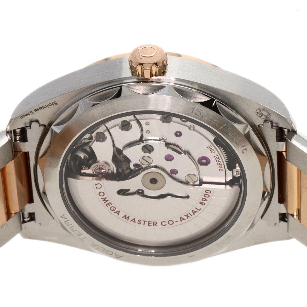 OMEGA Seamaster Aqua Terra 1.6" Master Chronometer Watches 220.20.41.21.06.001 Stainless Steel/SSxK18PG mens