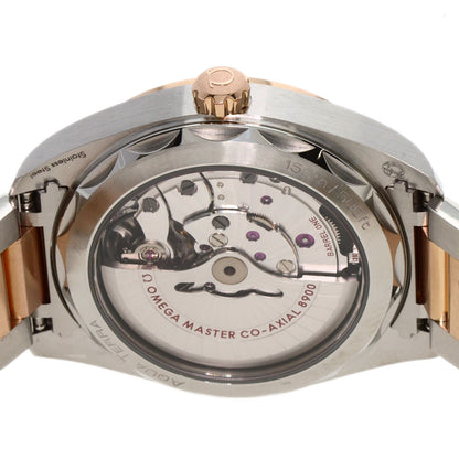 OMEGA Seamaster Aqua Terra 1.6" Master Chronometer Watches 220.20.41.21.06.001 Stainless Steel/SSxK18PG mens