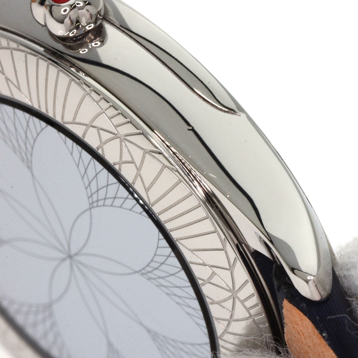 OMEGA De Ville Tresor Watches 428.17.36.60.04.001 Stainless Steel/Satin x Leather mens