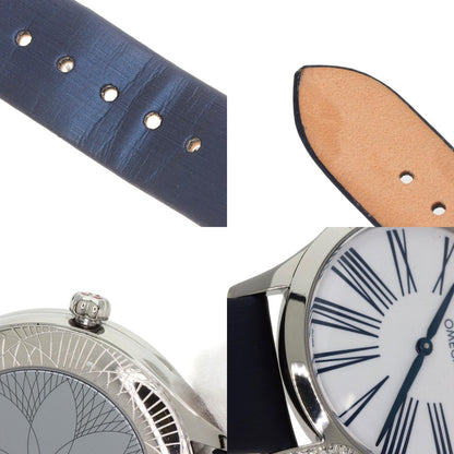 OMEGA De Ville Tresor Watches 428.17.36.60.04.001 Stainless Steel/Satin x Leather mens