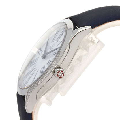 OMEGA De Ville Tresor Watches 428.17.36.60.04.001 Stainless Steel/Satin x Leather mens