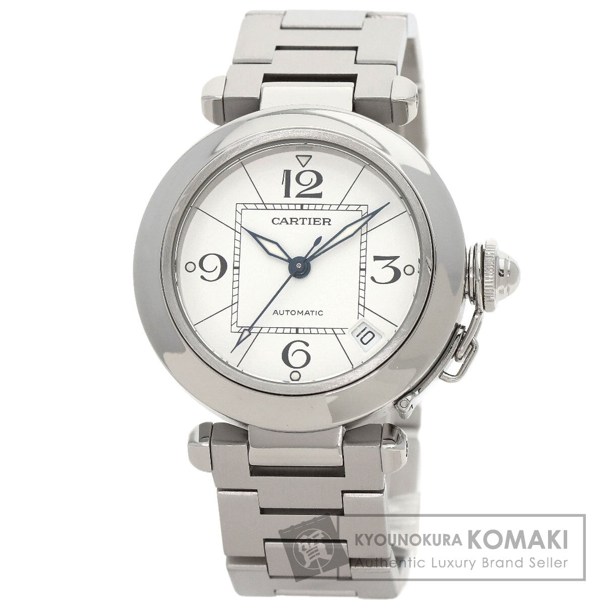 CARTIER Pasha C Watches W3107M7 Stainless Steel/Stainless Steel mens