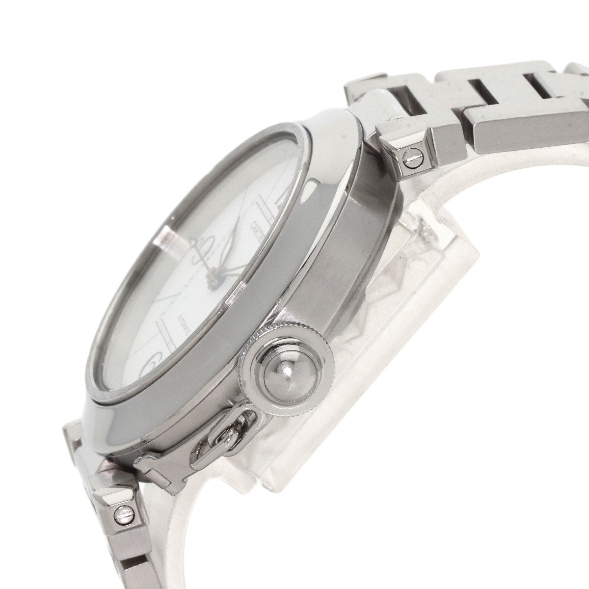 CARTIER Pasha C Watches W3107M7 Stainless Steel/Stainless Steel mens