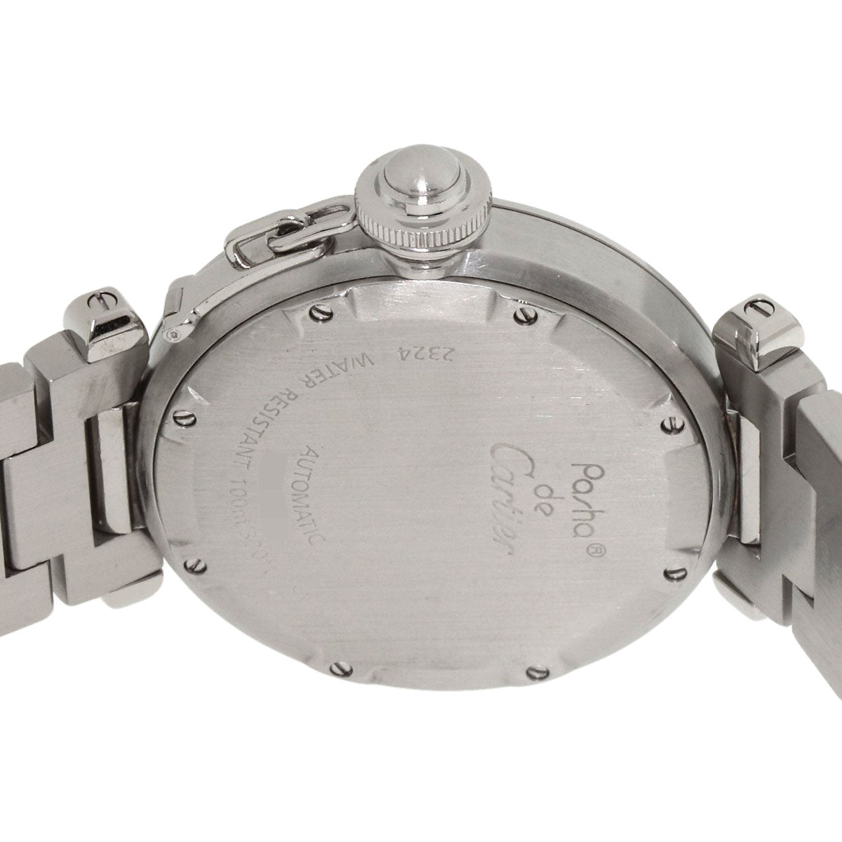 CARTIER Pasha C Watches W3107M7 Stainless Steel/Stainless Steel mens