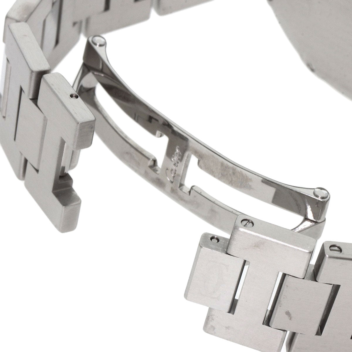 CARTIER Pasha C Watches W3107M7 Stainless Steel/Stainless Steel mens