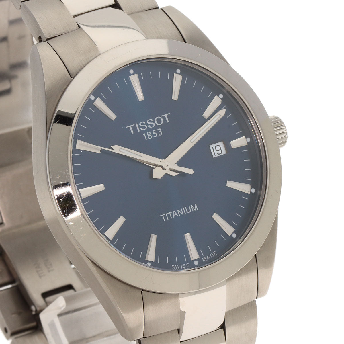 TISSOT gentleman Watches T127.410.44.041.00 Titanium/Titanium mens